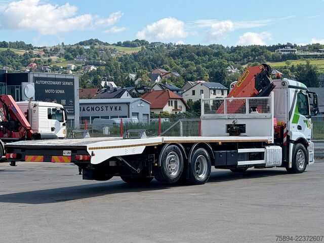 Auto-dizalica montirana na kamionu MERCEDES-BENZ ANTOS 2543 * PK 33002 - EH C + FUNK / TOPZUSTAND
