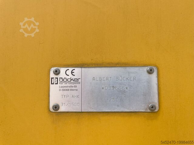 Daru Böcker AHK 31 /1500