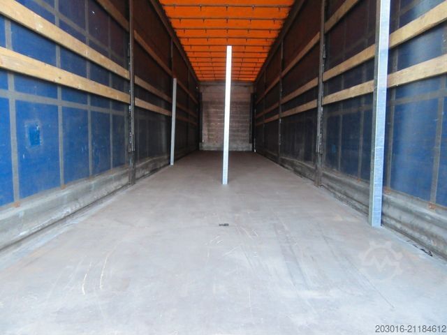 Otevřený návěs s plachtou SCHMITZ CARGOBULL Mega Varios Bremse 90% Reifen 60%