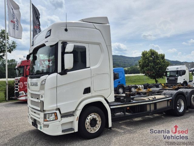 Výměnná nástavba nákladní vůz Scania R 450 B6x2*4NB Lenkachse Multi BDF !!