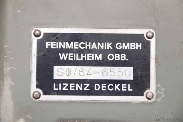 Graver slijpmachine Weilheim Deckel SO/64-6550