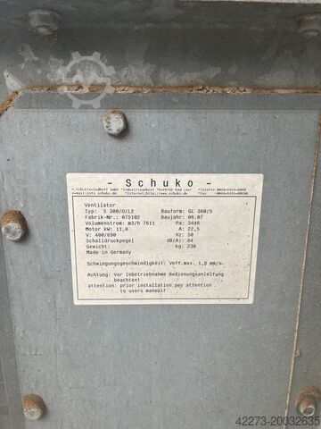 Mobiele extractie-eenheid Schuko S 300/0/L2