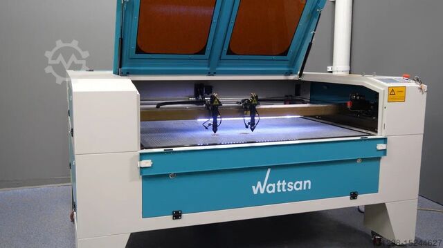 CNC CO2 lasersnij/graveermachine Wattsan 1290 Duos LT