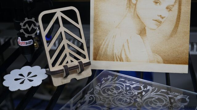 CNC CO2 lasersnij/graveermachine Wattsan 1290 Duos LT