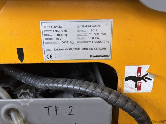 Elettrico – 4 ruote Jungheinrich EFG 540ks