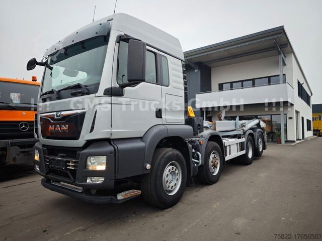 Abrollkipper MAN TGS 35.460 / M-Tec Silosteller / 8X4 / Manual