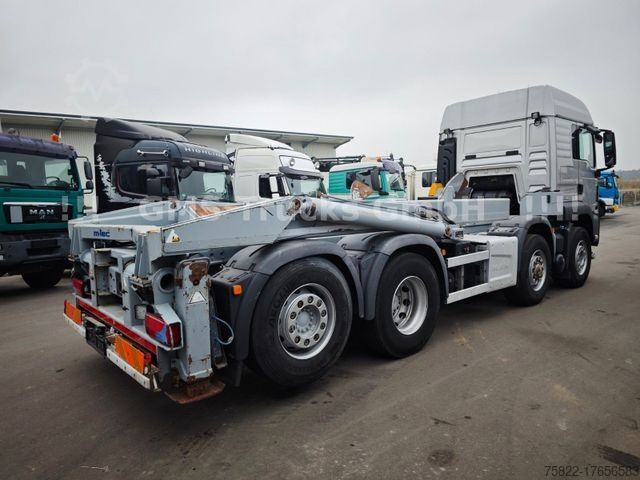 Abrollkipper MAN TGS 35.460 / M-Tec Silosteller / 8X4 / Manual