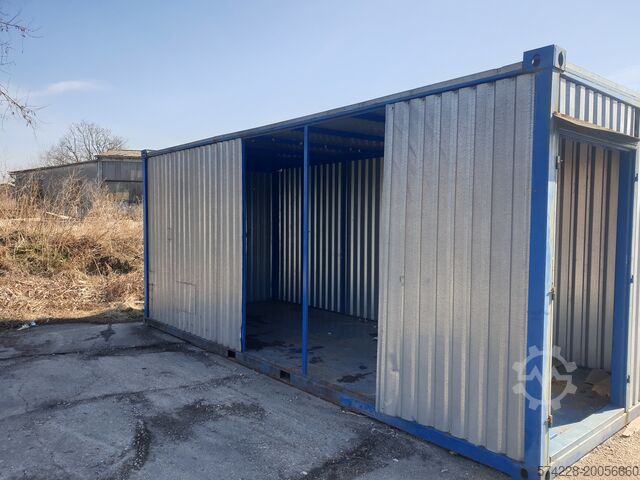 Schiffscontainer, 2 Stück Container used 20" 2 pieces