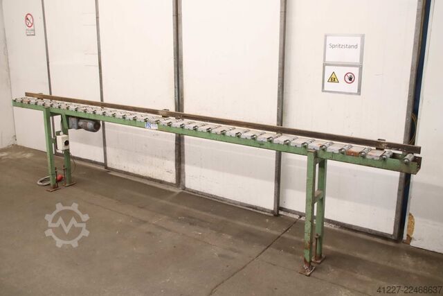 Hajtott görgőspálya, sebesség 3,75–70,2 m/perc. FN Friedrich Niemenn 140 x 4400 mm