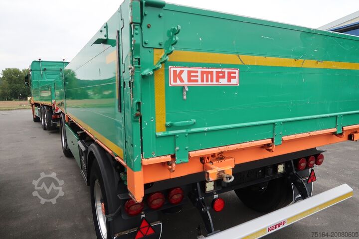 Driewegkiepwagen Mercedes-Benz Actros 2553 LL kompl Zug Kempf HK 18-P