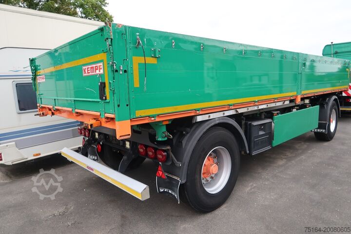 Driewegkiepwagen Mercedes-Benz Actros 2553 LL kompl Zug Kempf HK 18-P