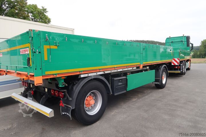 Driewegkiepwagen Mercedes-Benz Actros 2553 LL kompl Zug Kempf HK 18-P