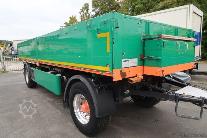 Driewegkiepwagen Mercedes-Benz Actros 2553 LL kompl Zug Kempf HK 18-P