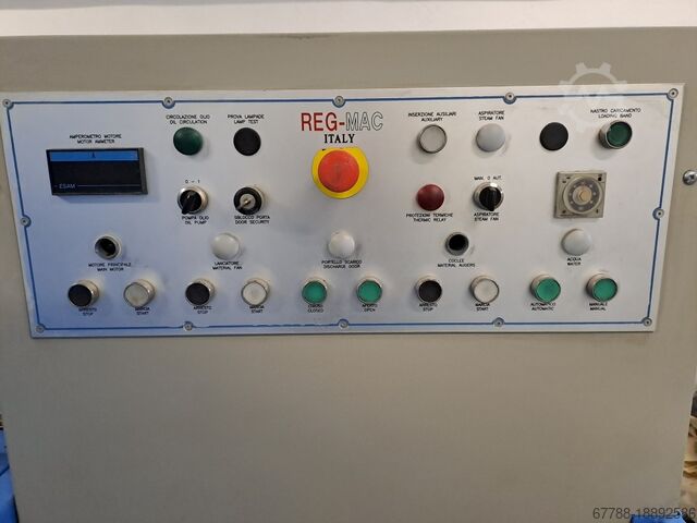 Kunststof recyclingfabriek REG-MAC R100/75/V