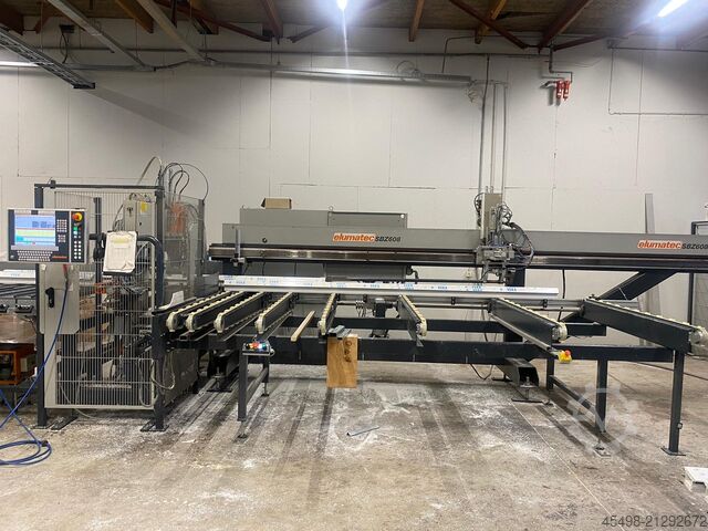 Cutting and machining center elumatec SBZ 608
