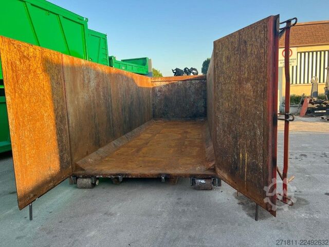 Kampós konténer  CONTAINER SCARRABILE USATO A CIELO APERTO