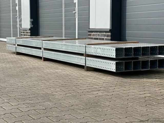 Vierkant profiel Vierkant hol profiel Staal Vierkantrohr Stahlrohr Profilabm.: 140 x 140 mm /Höhe: 5.560 mm