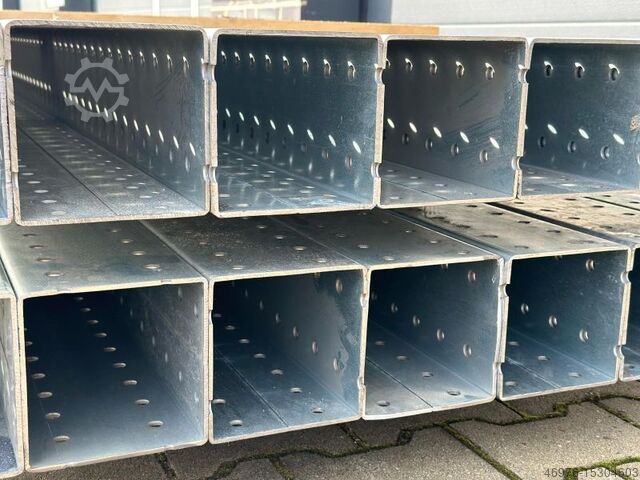 Vierkant profiel Vierkant hol profiel Staal Vierkantrohr Stahlrohr Profilabm.: 140 x 140 mm /Höhe: 5.560 mm