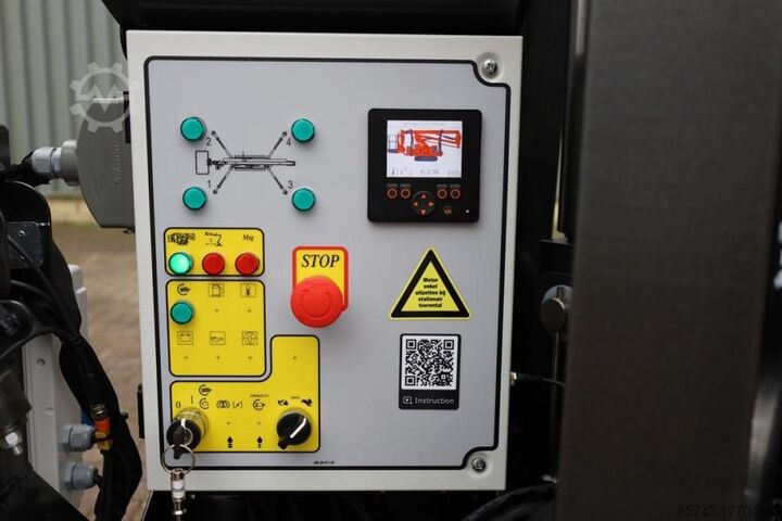 Scharnierende telescopische hoogwerker Platform Basket Spider 18.90 PRO CE Declaration, Valid inspection,