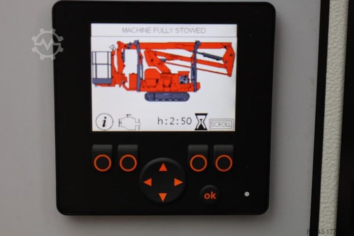 Scharnierende telescopische hoogwerker Platform Basket Spider 18.90 PRO CE Declaration, Valid inspection,