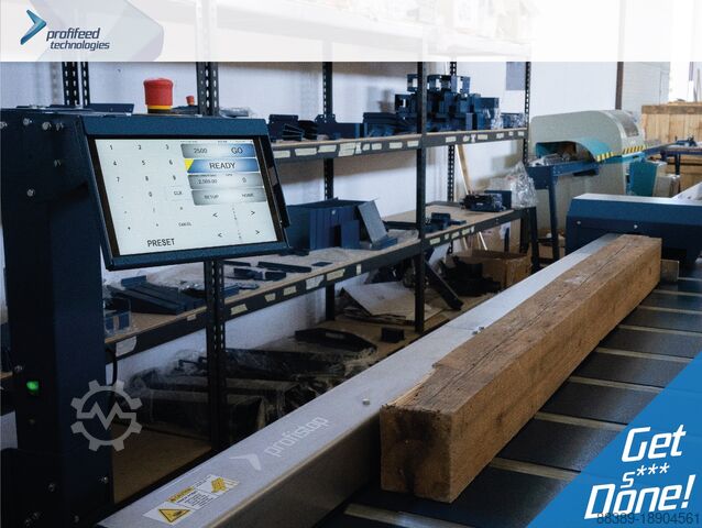 Oprire de măsurare ferăstrău, 12m ProfiFeed Technologies ProfiStop Omicron (Optimiser Software)