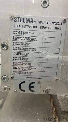 Yastık üretim makinesi Strema DC 96