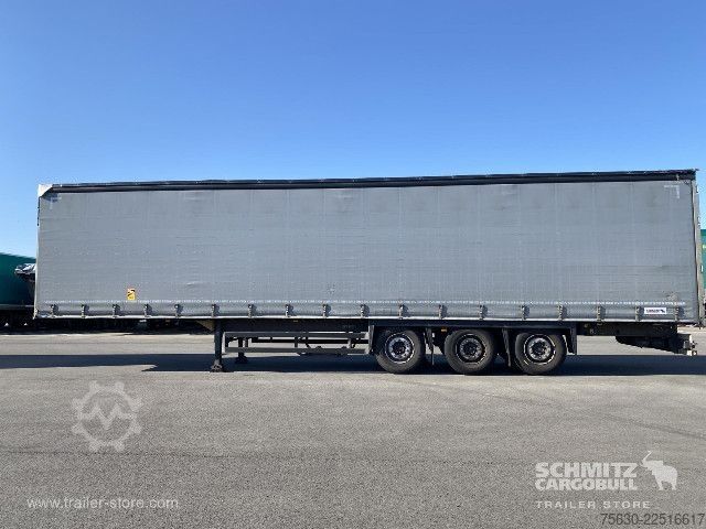Åben sættevogn med presenning Schmitz Cargobull Semitrailer Curtainsider Coil