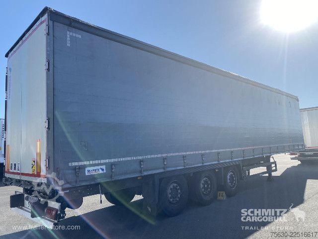 Åben sættevogn med presenning Schmitz Cargobull Semitrailer Curtainsider Coil