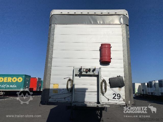Åben sættevogn med presenning Schmitz Cargobull Semitrailer Curtainsider Coil