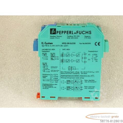 Pepperl & Fuchs Component Pepperl & Fuchs Pepperl  Fuchs  Trennschaltverstärker
