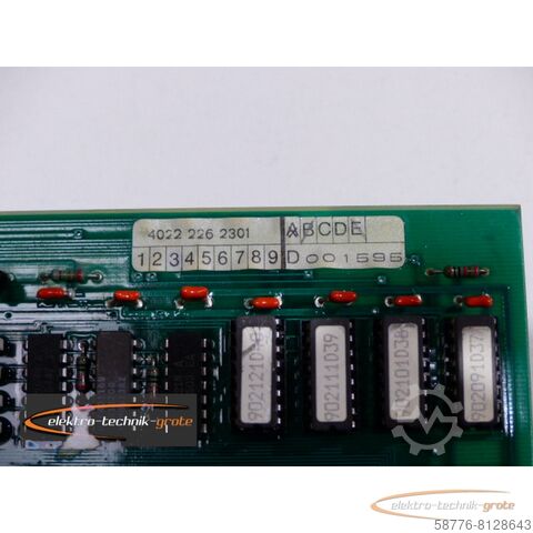 Philips onderdeel Philips 4022 226 2301 MEMO MOD Karte