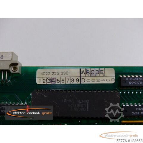 Philips onderdeel Philips 4022 226 3381 CENTR PROC MOD Karte