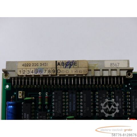 Philips onderdeel Philips 4022 226 3451 GRAPH MOD-C Karte