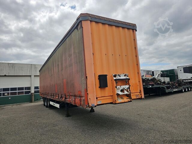 2003 KRONE SD27 MEGA/ BPW SCHIJFREM / LIFTAS / RESERVEWIEL/TUV BELGIË. KRONE SD27 MEGA/ BPW DISC / LIFT AXLE / SPARE TIRE/TU...