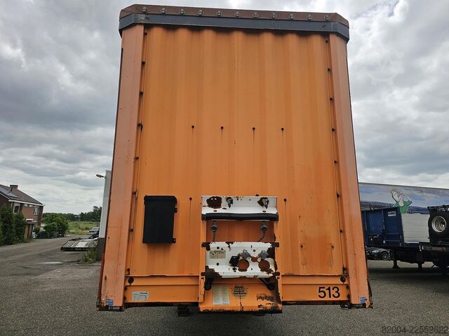2003 KRONE SD27 MEGA/ BPW SCHIJFREM / LIFTAS / RESERVEWIEL/TUV BELGIË. KRONE SD27 MEGA/ BPW DISC / LIFT AXLE / SPARE TIRE/TU...