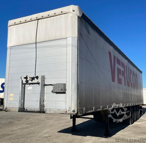 ανοιχτό ημιρυμουλκούμενο με μουσαμά Schmitz Cargobull SCS 24/L-13.62  Curtainsider Edscha