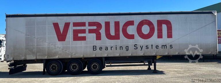 ανοιχτό ημιρυμουλκούμενο με μουσαμά Schmitz Cargobull SCS 24/L-13.62  Curtainsider Edscha