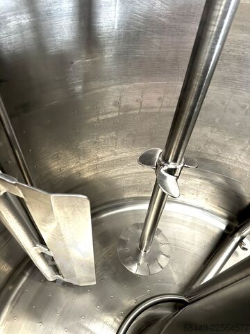 Kookketel Terlet Verticale kook-roerketel met schraapwerk