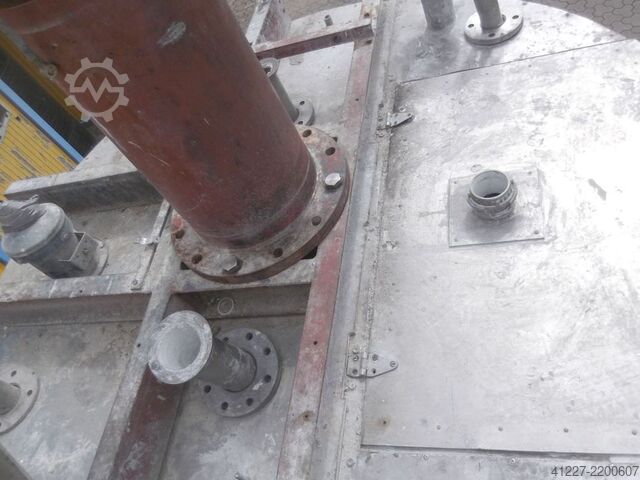 Rührtank Edelstahl 7,5 m³