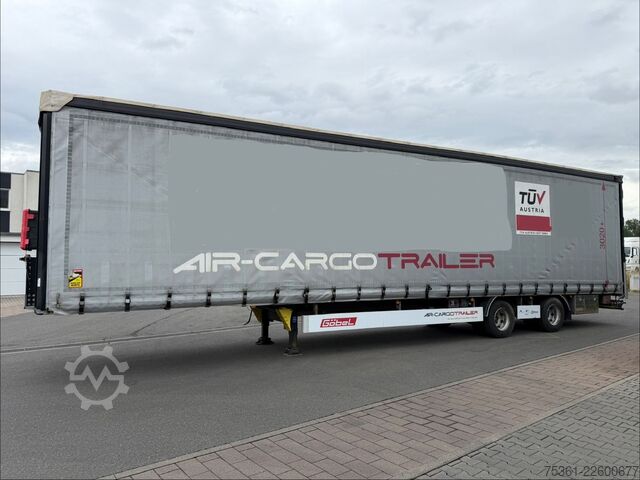 Auflieger  Göbel Rollerbett Mega AIRCARGO Hyrdraul. Hubdach