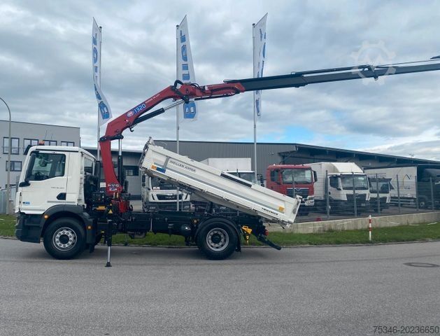 Billenő teherautó MAN TGM 18.320 /4x2/BL/Meiller/Kipper/Kran/Funk/ Neu