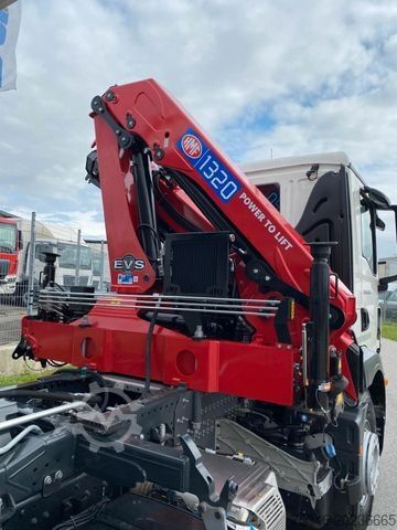 Macara montată pe camion MAN TGM 18.320 /4x2/BL/Meiller/Kipper/Kran/Funk/ Neu