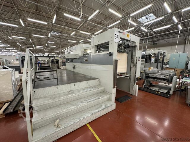Pres makinesi Bobst Autoplatine Speria 106 E