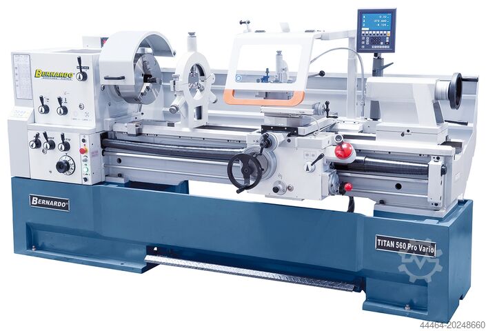 Leit-/Zugspindeldrehmaschine Bernardo Titan 560 x 1500 Pro Vario