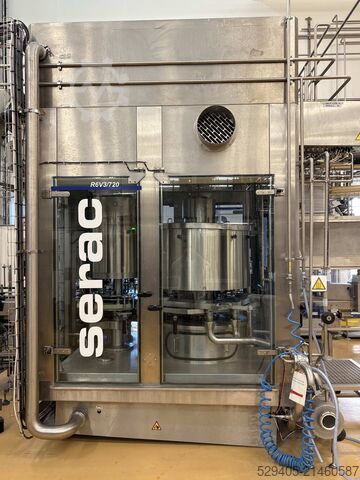 Palack súly szerinti töltőgép Serac DMX R6V3/720