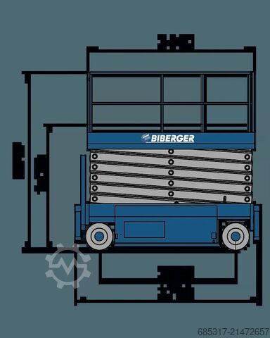 Scissor lift Magni ES1912E