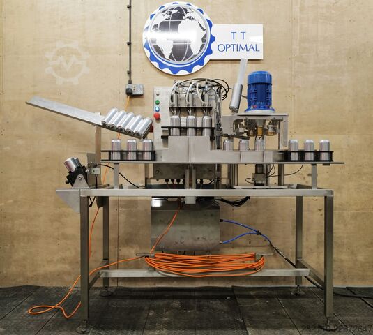 Máquina llenadora de latas TT Optimal UK Dixi 3