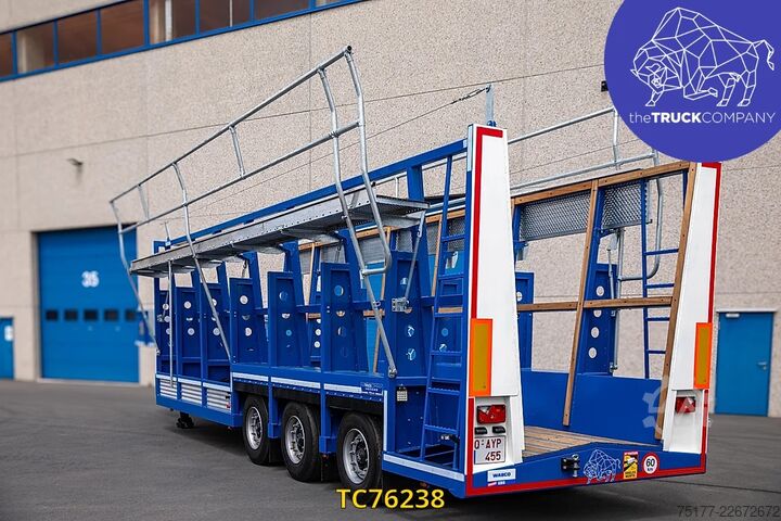 Semi-lågladdare Hoet Trailers Concrete wall transport