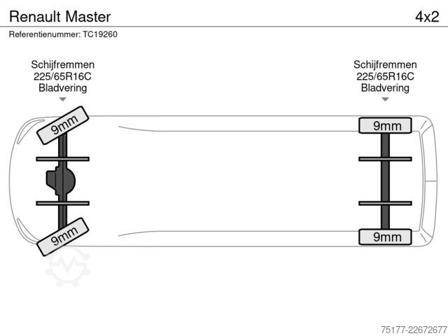 Platforma de ridicare Renault Master