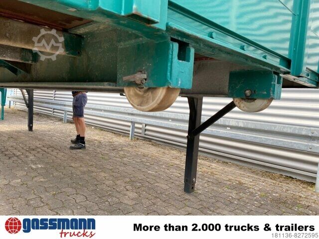 Wissellaadbak vrachtwagen Wechselpritsche mit Steckrungen
